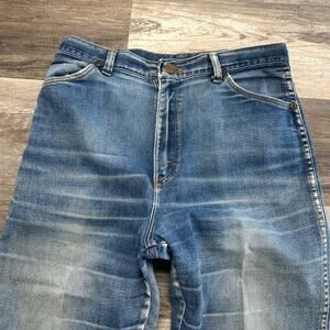 Vintage 90's Maverick Mid Wash Womens 30" High Rise Straight‎ Cut Jeans
